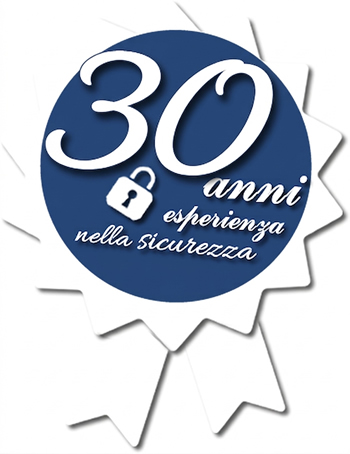 25 anni esperienza impianti sicurezza